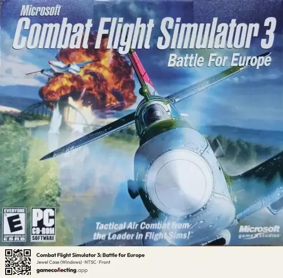 Combat Flight Simulator 3: Battle for Europe Computer, NTSC box front