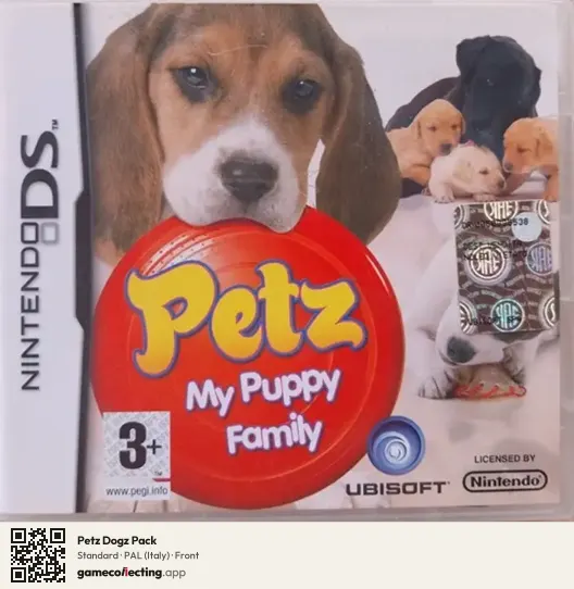 Petz Dogz Pack Nintendo DS, Italy box front