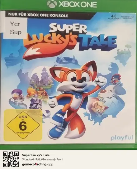 Super Lucky's Tale Xbox One, Germany box front