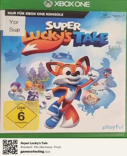 Super Lucky's Tale Xbox One, Germany box front
