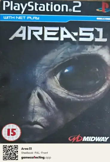 Area 51 PlayStation 2, PAL box front