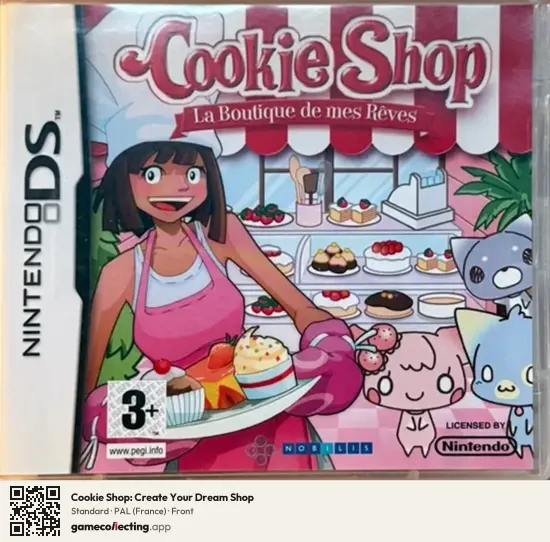 Cookie Shop: Create Your Dream Shop Nintendo DS, France box front