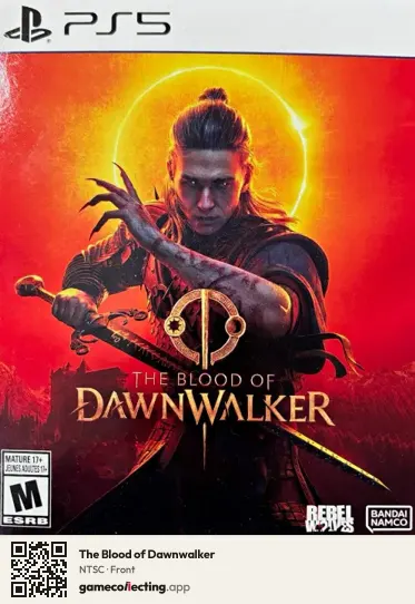 The Blood of Dawnwalker PlayStation 5, NTSC box front
