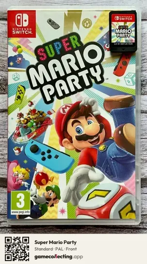 Super Mario Party Nintendo Switch, PAL box front