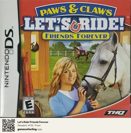 Let's Ride! Friends Forever Nintendo DS, NTSC box front