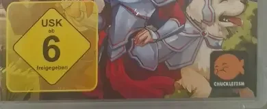 Wargroove, the USK square on its front