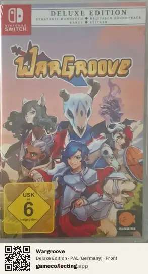 Wargroove Nintendo Switch, Germany box front