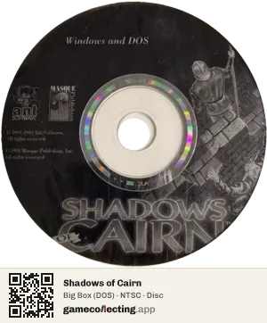 Shadows of Cairn Computer, NTSC disc