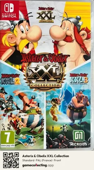 Asterix & Obelix XXL Collection Nintendo Switch, France box front