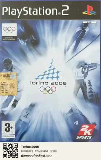 Torino 2006 PlayStation 2, Italy box front