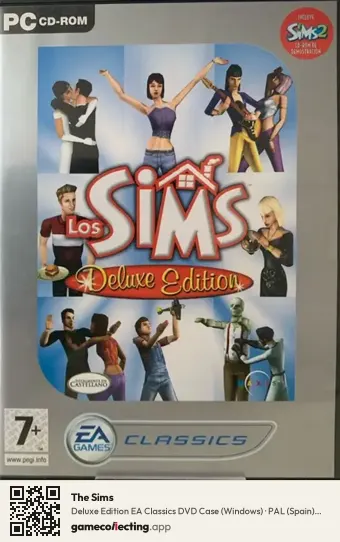 The Sims Computer, Spain box front