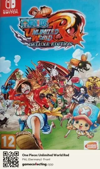 One Piece: Unlimited World Red Nintendo Switch, Germany box front