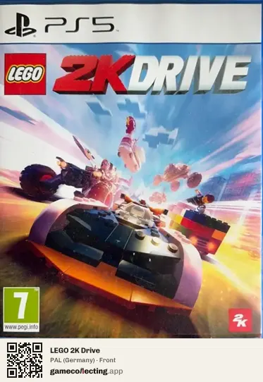 LEGO 2K Drive PlayStation 5, Germany box front