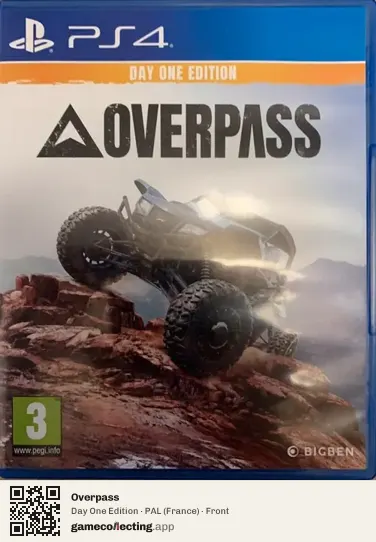 Overpass PlayStation 4, France box front