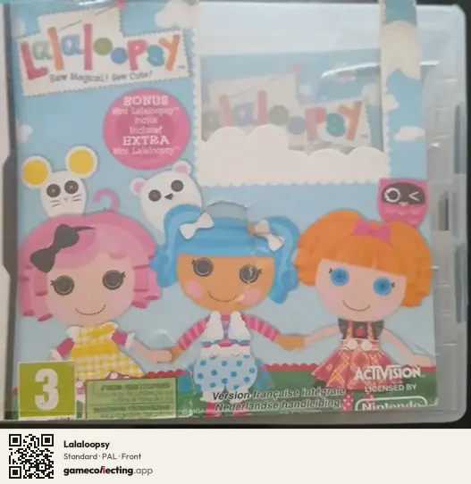 Lalaloopsy Nintendo DS, PAL box front