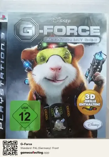 G-Force PlayStation 3, Germany box front