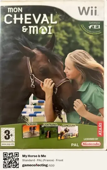 My Horse & Me Nintendo Wii, France box front