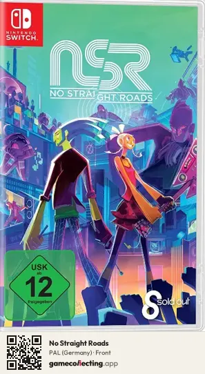 No Straight Roads Nintendo Switch, Germany box front