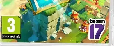 Yooka-Laylee and the Impossible Lair, the PEGI square on its front