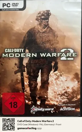 Call of Duty: Modern Warfare 2 Computer, Germany box front