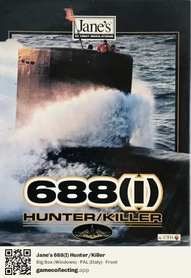 Jane's 688(I) Hunter/Killer Computer, Italy box front