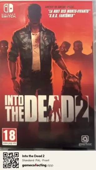 Into the Dead 2 Nintendo Switch, PAL box front