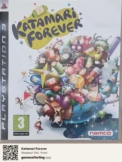 Katamari Forever PlayStation 3, PAL box front