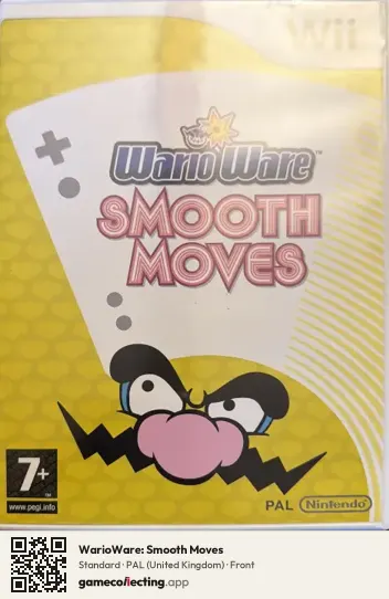 WarioWare: Smooth Moves Nintendo Wii, United Kingdom box front