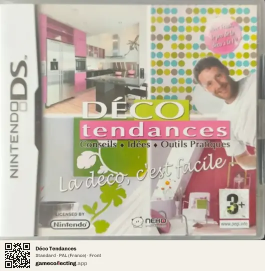 Déco Tendances Nintendo DS, France box front