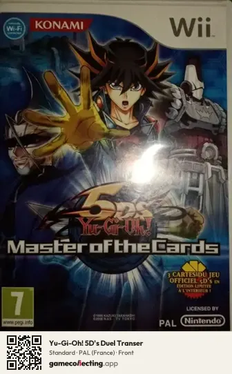 Yu-Gi-Oh! 5D's Duel Transer Nintendo Wii, France box front
