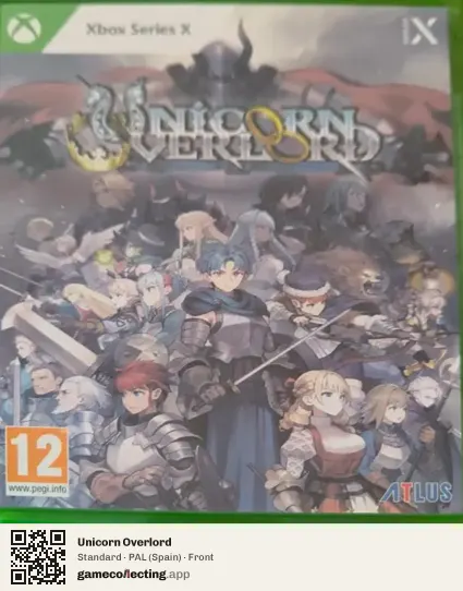 Unicorn Overlord Xbox Series X, Spain box front