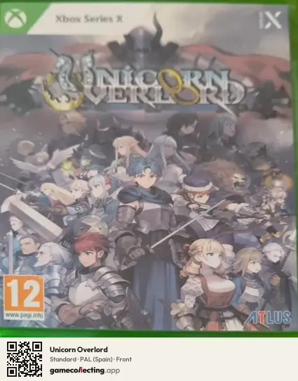 Unicorn Overlord Xbox Series X, Spain box front