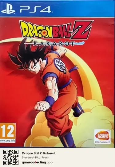 Dragon Ball Z: Kakarot PlayStation 4, PAL box front