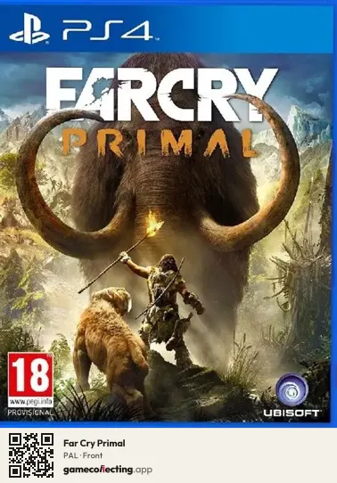 Far Cry Primal PlayStation 4, PAL box front