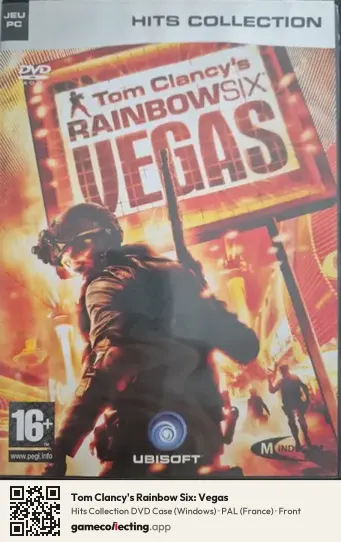 Tom Clancy's Rainbow Six: Vegas Computer, France box front