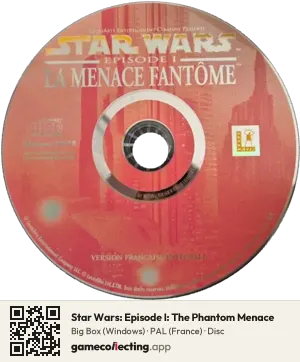 Star Wars: Episode I: The Phantom Menace Computer, PAL disc