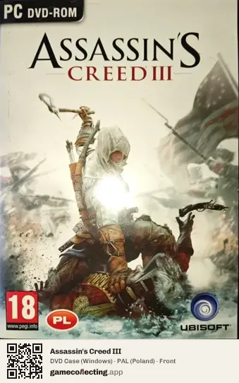 Assassin's Creed III Computer, Poland box front
