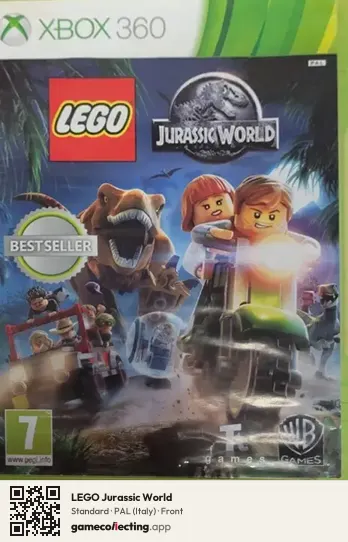 LEGO Jurassic World Xbox 360, Italy box front