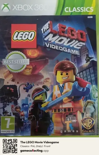The LEGO Movie Videogame Xbox 360, Italy box front