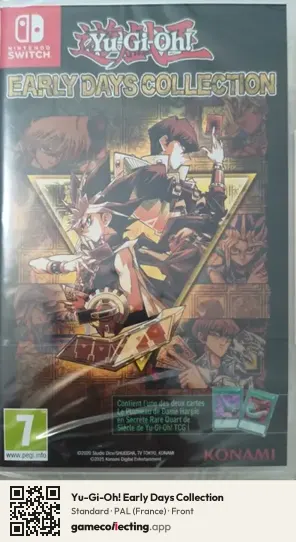 Yu-Gi-Oh! Early Days Collection Nintendo Switch, France box front