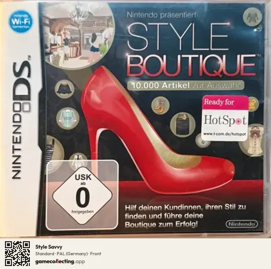 Style Savvy Nintendo DS, Germany box front