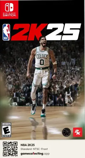 NBA 2K25 Nintendo Switch, NTSC box front