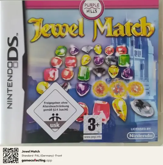 Jewel Match Nintendo DS, Germany box front
