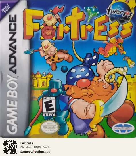 Fortress Game Boy Advance, NTSC box front