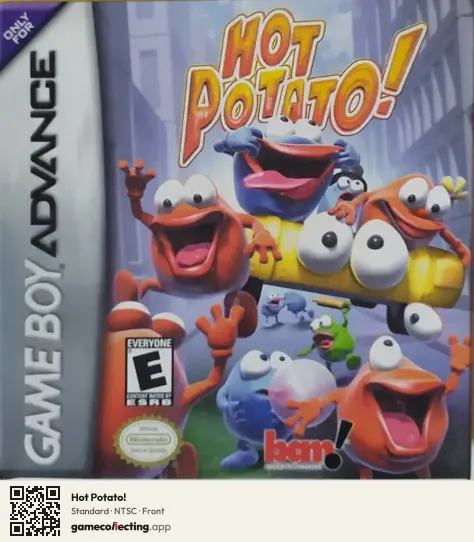 Hot Potato! Game Boy Advance, NTSC box front