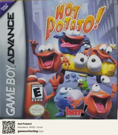 Hot Potato! Game Boy Advance, NTSC box front