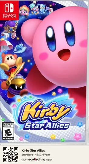 Kirby Star Allies Nintendo Switch, NTSC box front