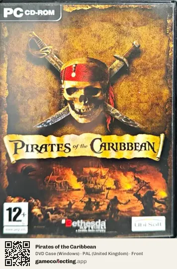 Pirates of the Caribbean Computer, United Kingdom box front