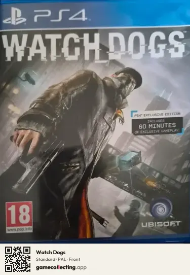 Watch Dogs PlayStation 4, PAL box front
