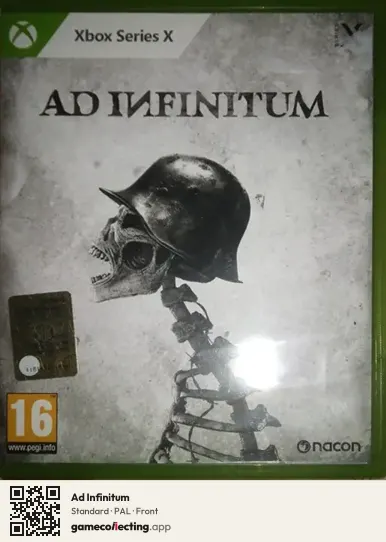 Ad Infinitum Xbox Series X, PAL box front